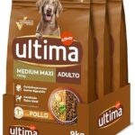 Comida seca para perros, Pack de 3 x 3kg, Total 9kg