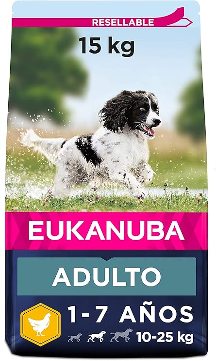 Comida para Perros adultos, bolsa de 15 kg